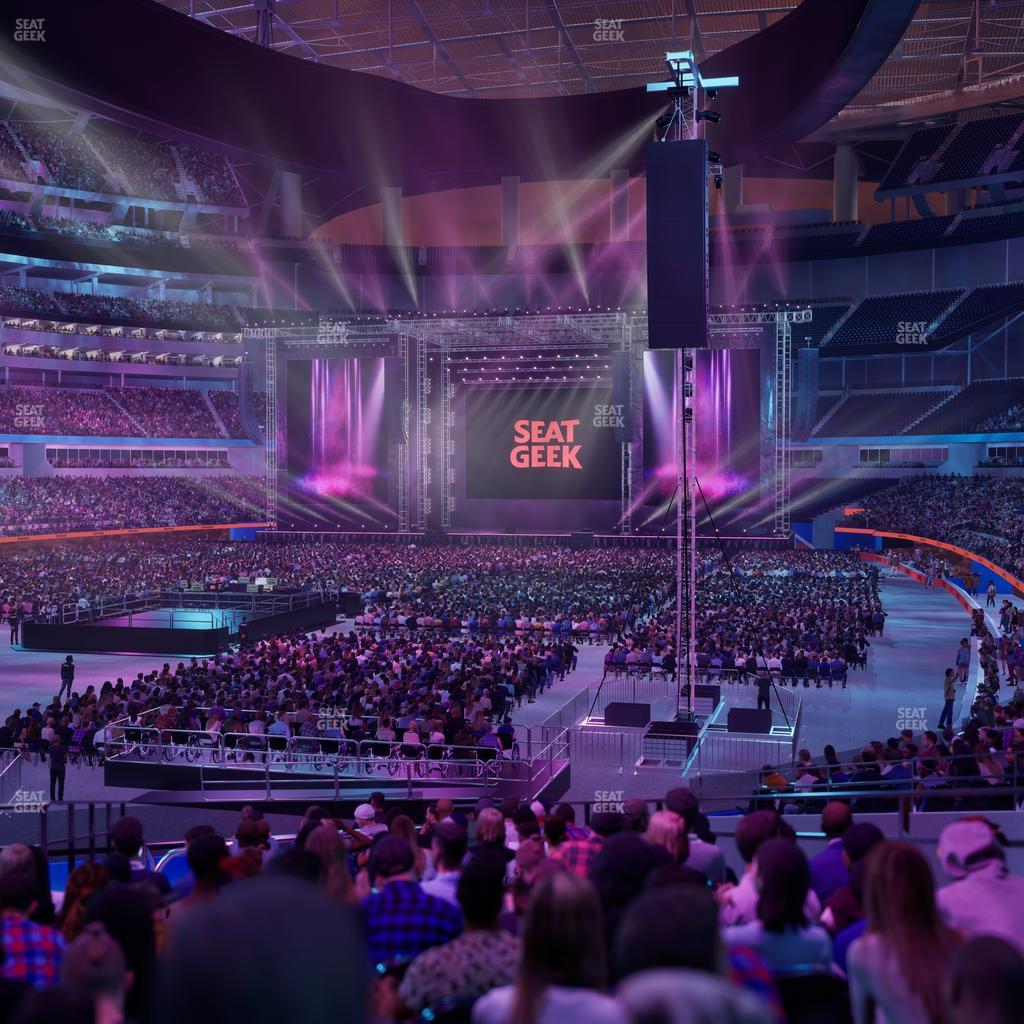 SoFi Stadium - Section 124 Seat View