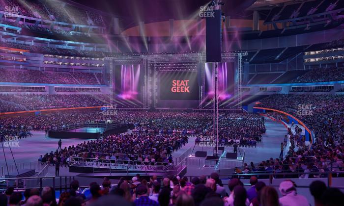 SoFi Stadium - Section 124 Seat View