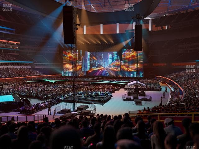 SoFi Stadium - Section 124 Seat View