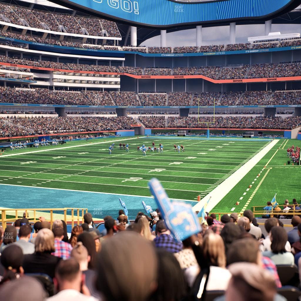 SoFi Stadium - Section 124 Seat View