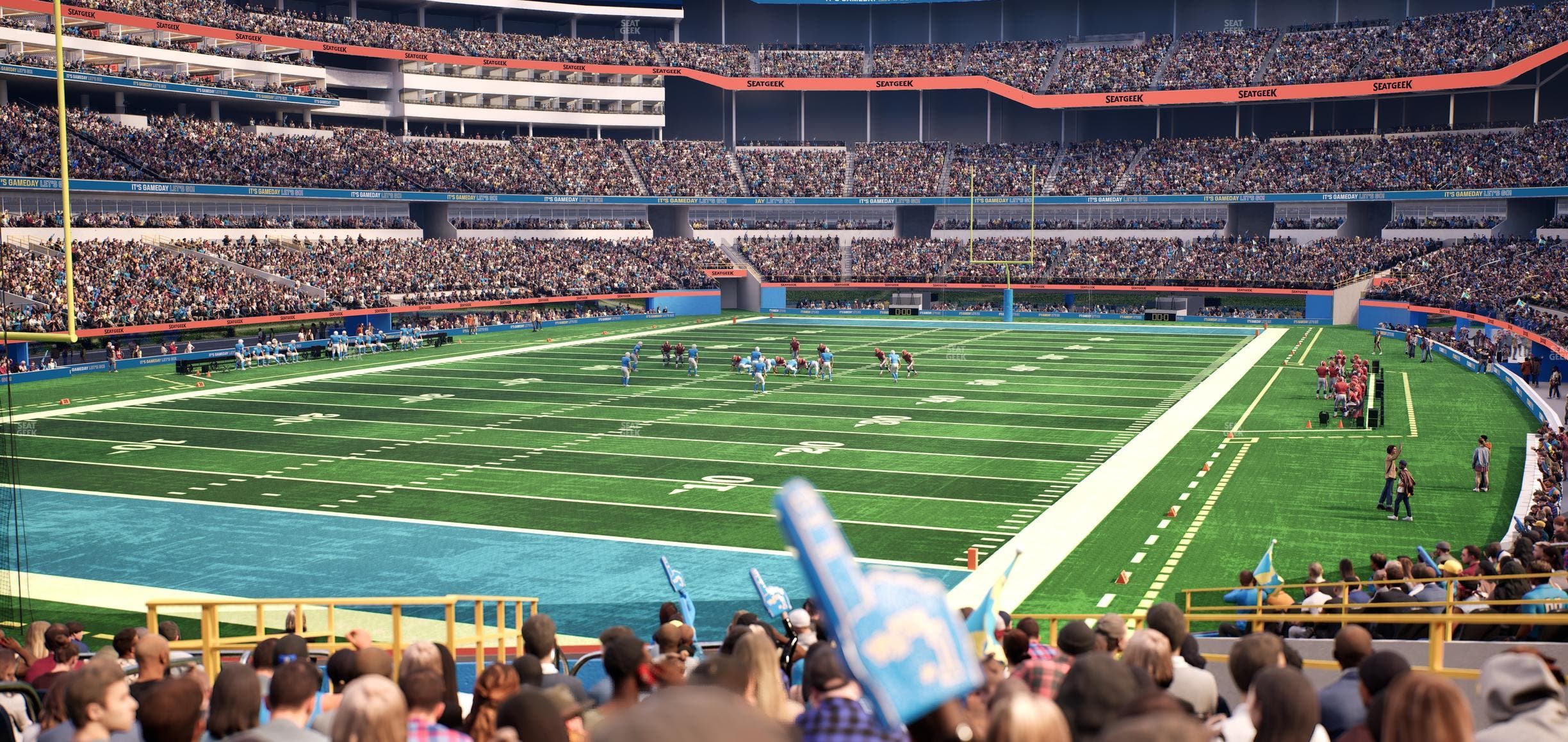 SoFi Stadium - Section 124 Seat View