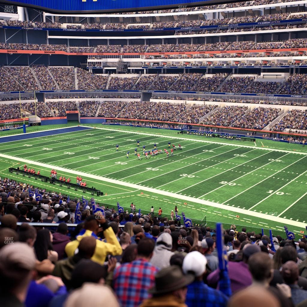 SoFi Stadium - Section 200 Seat View