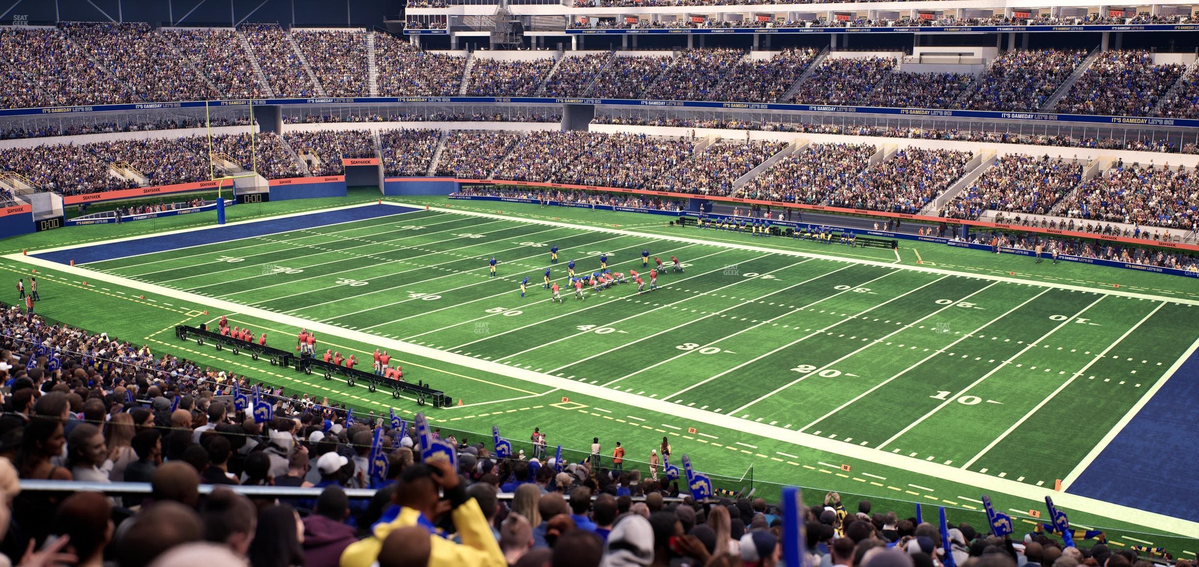 SoFi Stadium - Section 200 Seat View