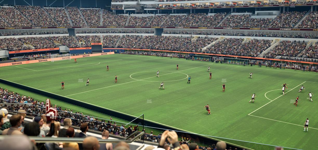 SoFi Stadium - Section 200 Seat View