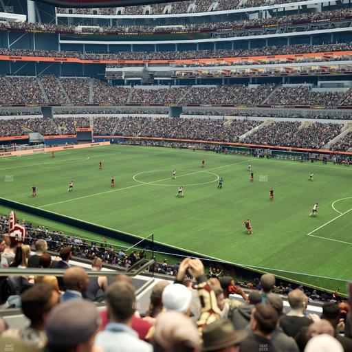 SoFi Stadium - Section 200 Seat View