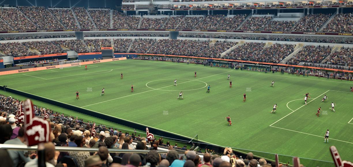 SoFi Stadium - Section 200 Seat View