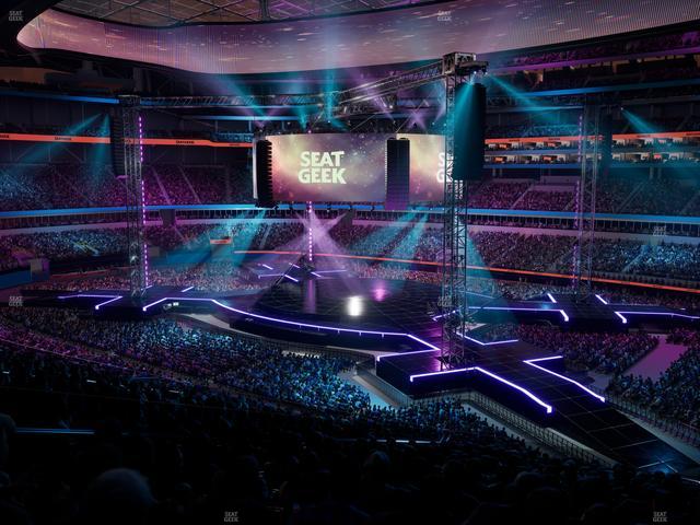 SoFi Stadium - Section 200 Seat View