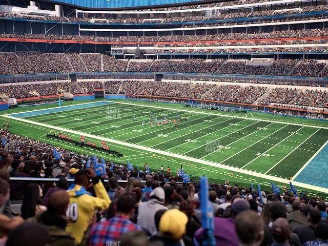 SoFi Stadium - Section 200 Seat View