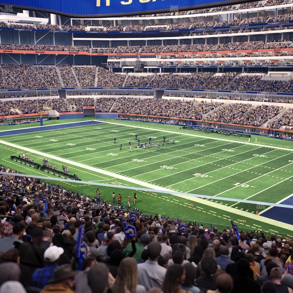 SoFi Stadium - Section 201 Wc Seat View
