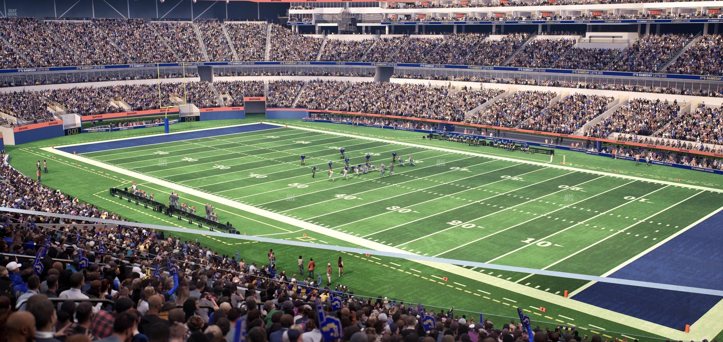 SoFi Stadium - Section 201 Wc Seat View