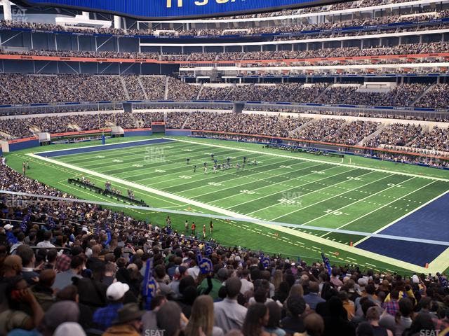 SoFi Stadium - Section 201 Wc Seat View