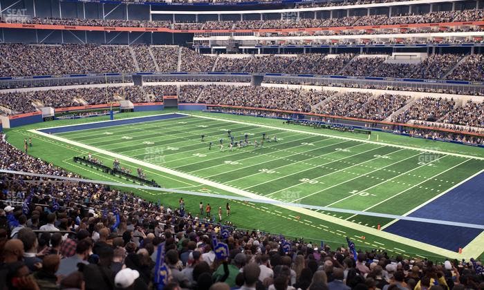 SoFi Stadium - Section 201 Wc Seat View