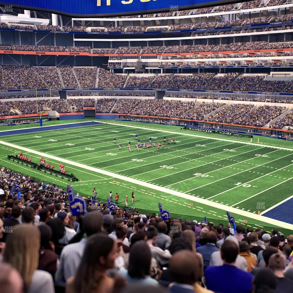 SoFi Stadium - Section 201 Seat View