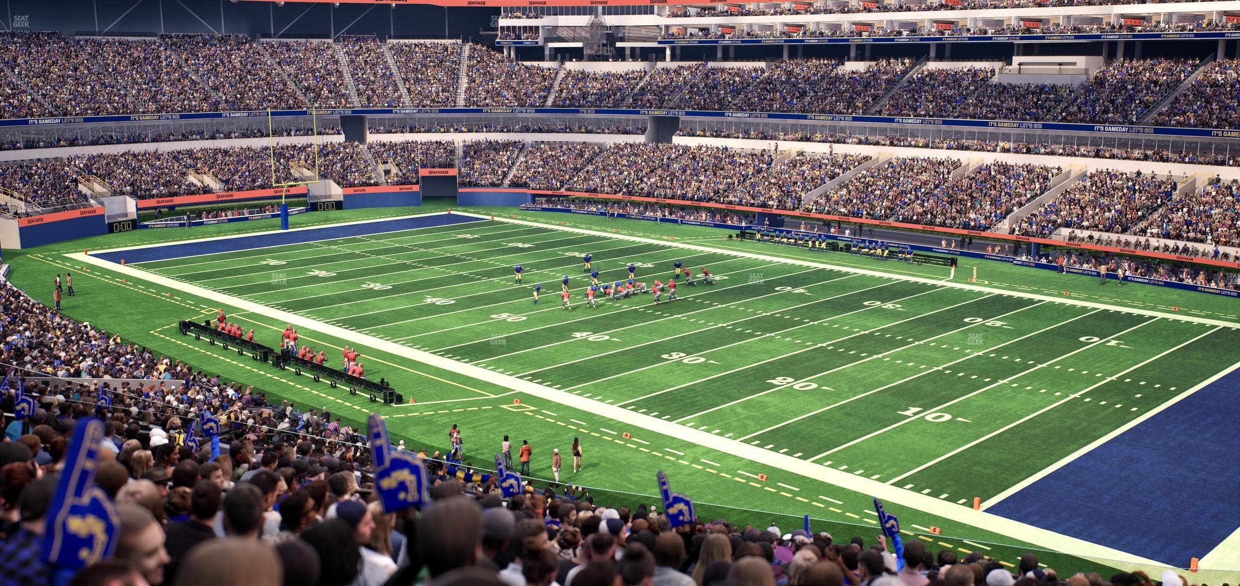 SoFi Stadium - Section 201 Seat View