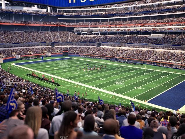 SoFi Stadium - Section 201 Seat View