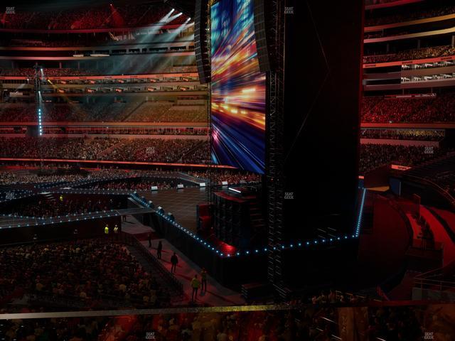 SoFi Stadium - Section 201 Seat View