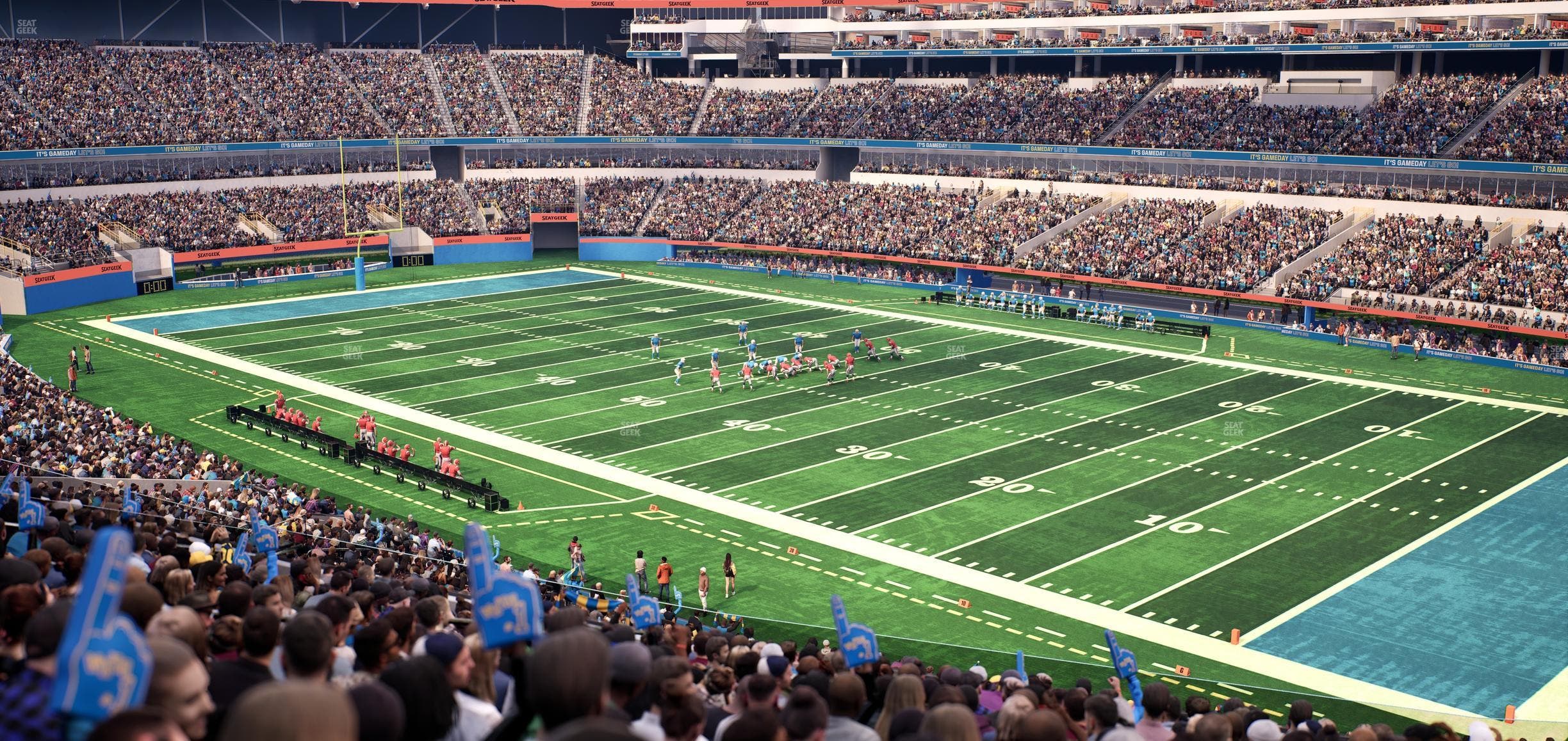 SoFi Stadium - Section 201 Seat View