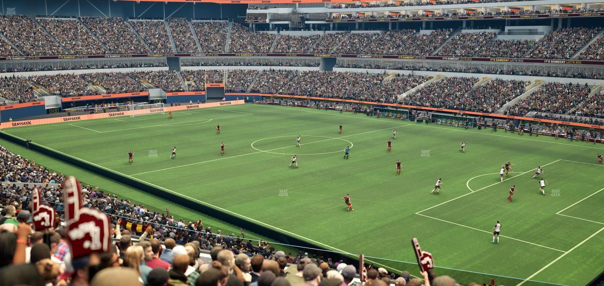 SoFi Stadium - Section 201 Seat View