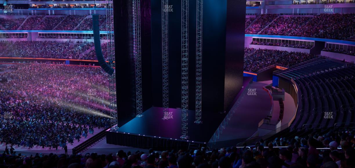 SoFi Stadium - Section 201 Seat View