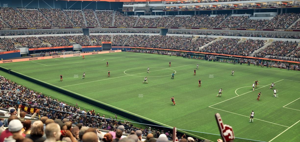 SoFi Stadium - Section 201 Seat View