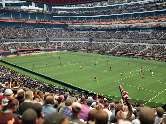 SoFi Stadium - Section 201 Seat View