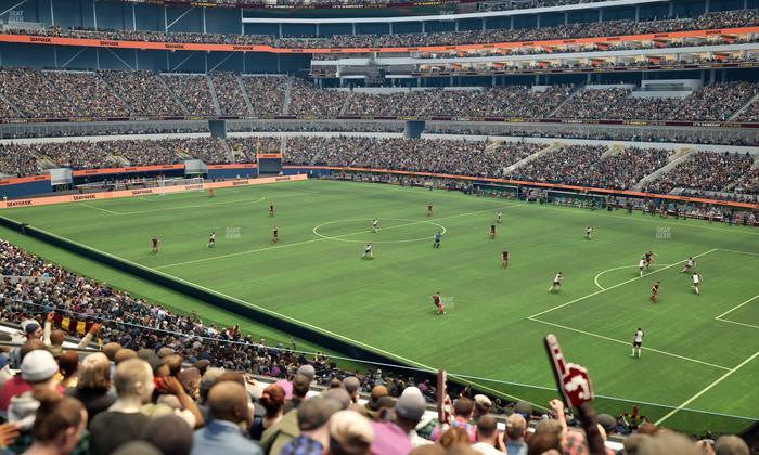 SoFi Stadium - Section 201 Seat View