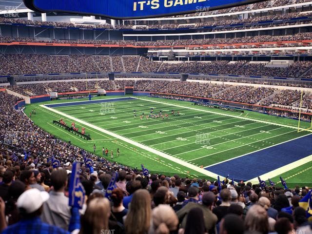 SoFi Stadium - Section 202 Seat View