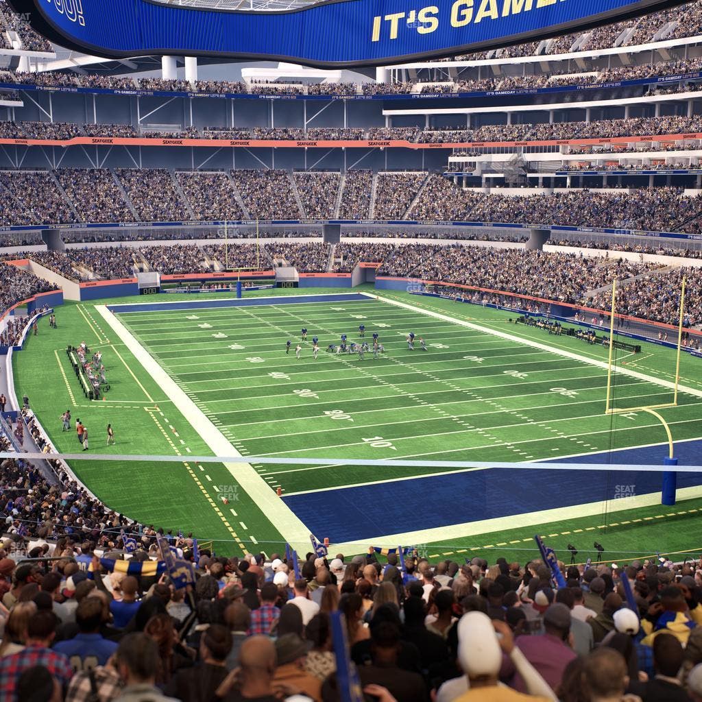 SoFi Stadium - Section 204 Wc Seat View