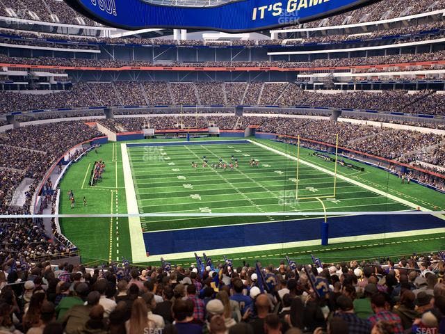 SoFi Stadium - Section 205 Wc Seat View