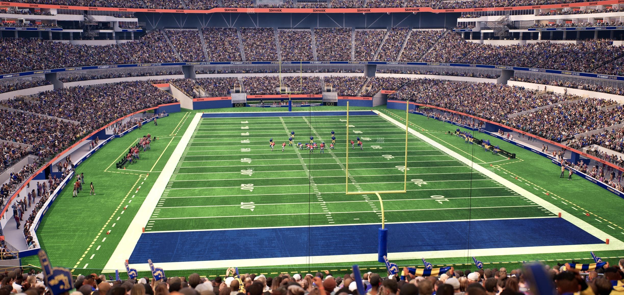 SoFi Stadium - Section 206 Seat View