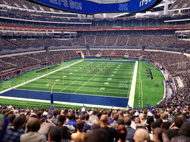 SoFi Stadium - Section 209 Seat View