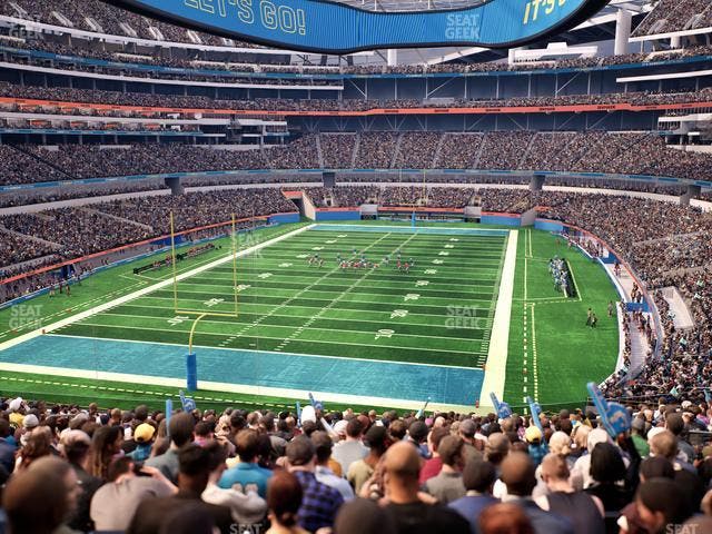 SoFi Stadium - Section 209 Seat View