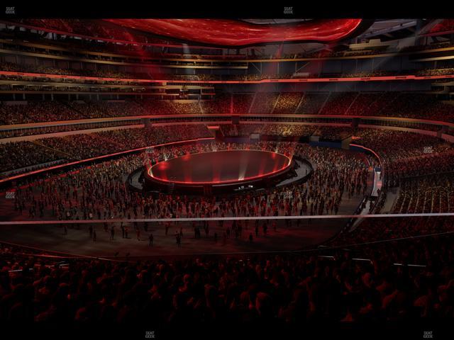 SoFi Stadium - Section 210 Wc Seat View