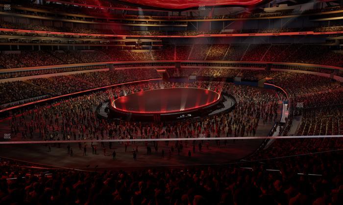 SoFi Stadium - Section 210 Wc Seat View