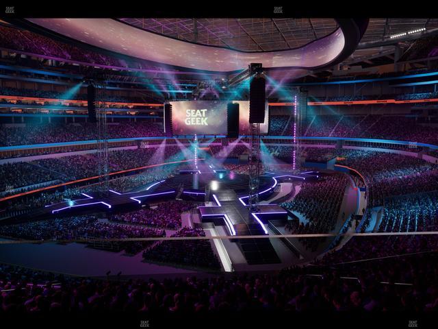 SoFi Stadium - Section 210 Wc Seat View