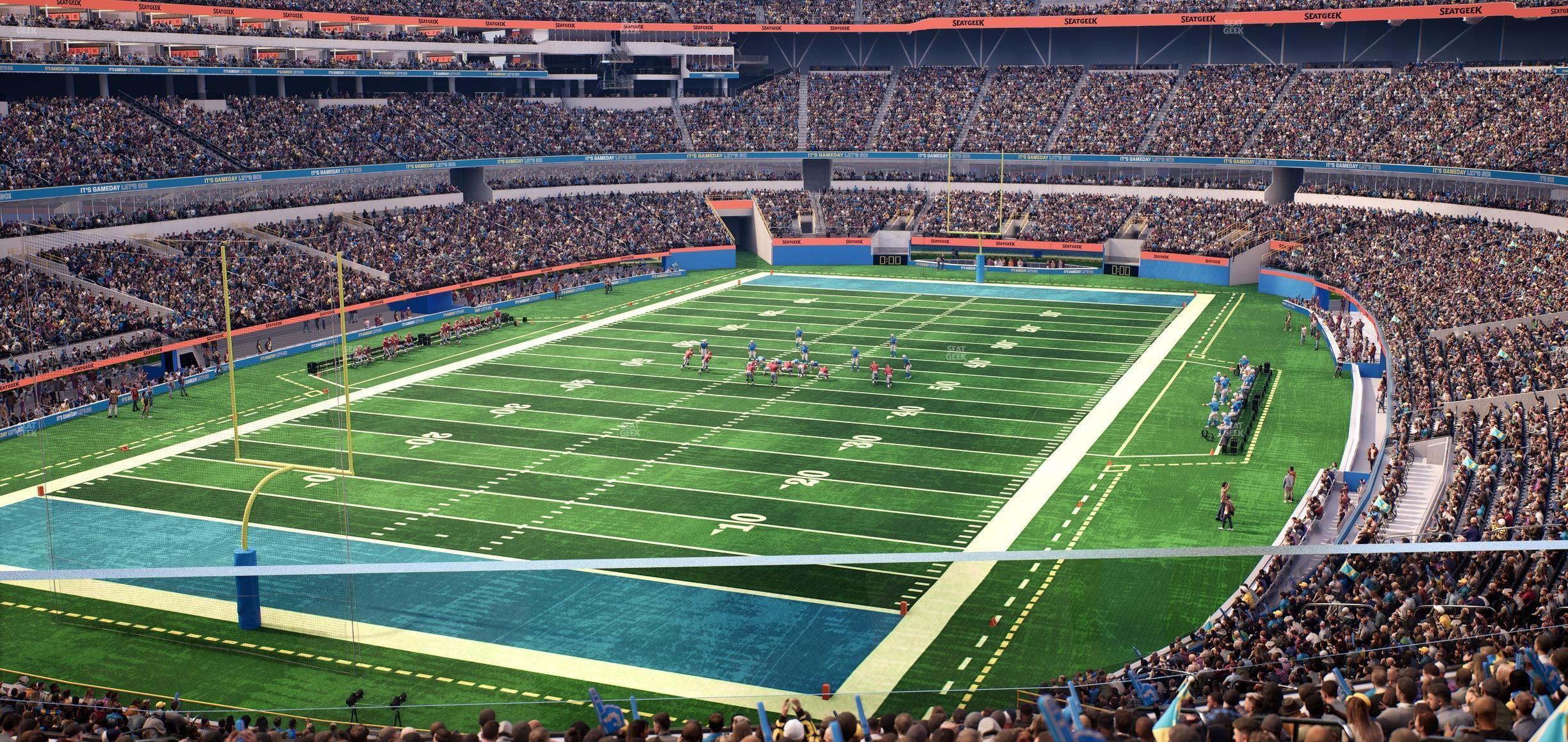 SoFi Stadium - Section 210 Wc Seat View