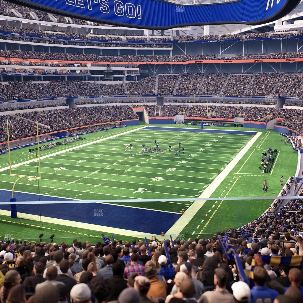 SoFi Stadium - Section 210 Wc Seat View