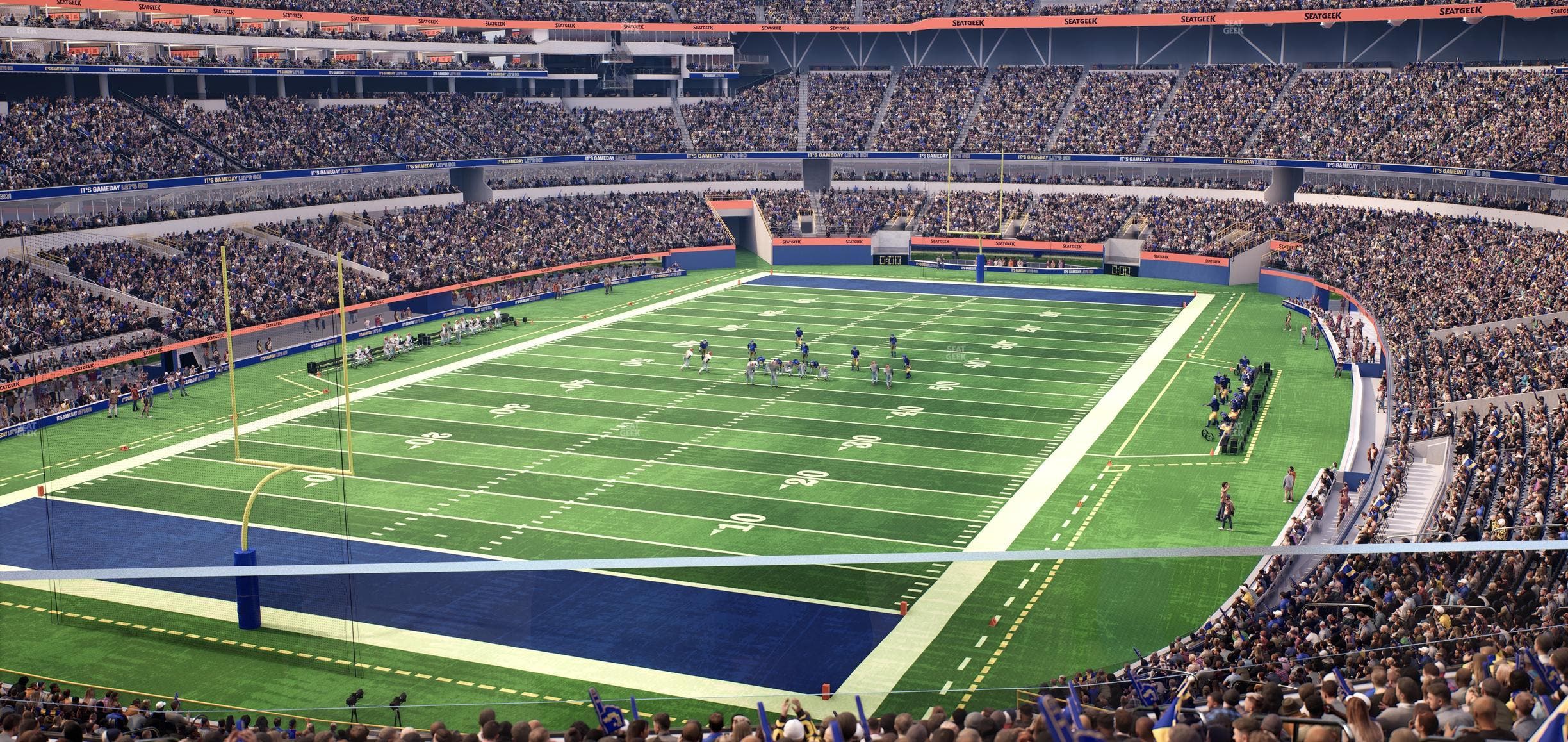 SoFi Stadium - Section 210 Wc Seat View