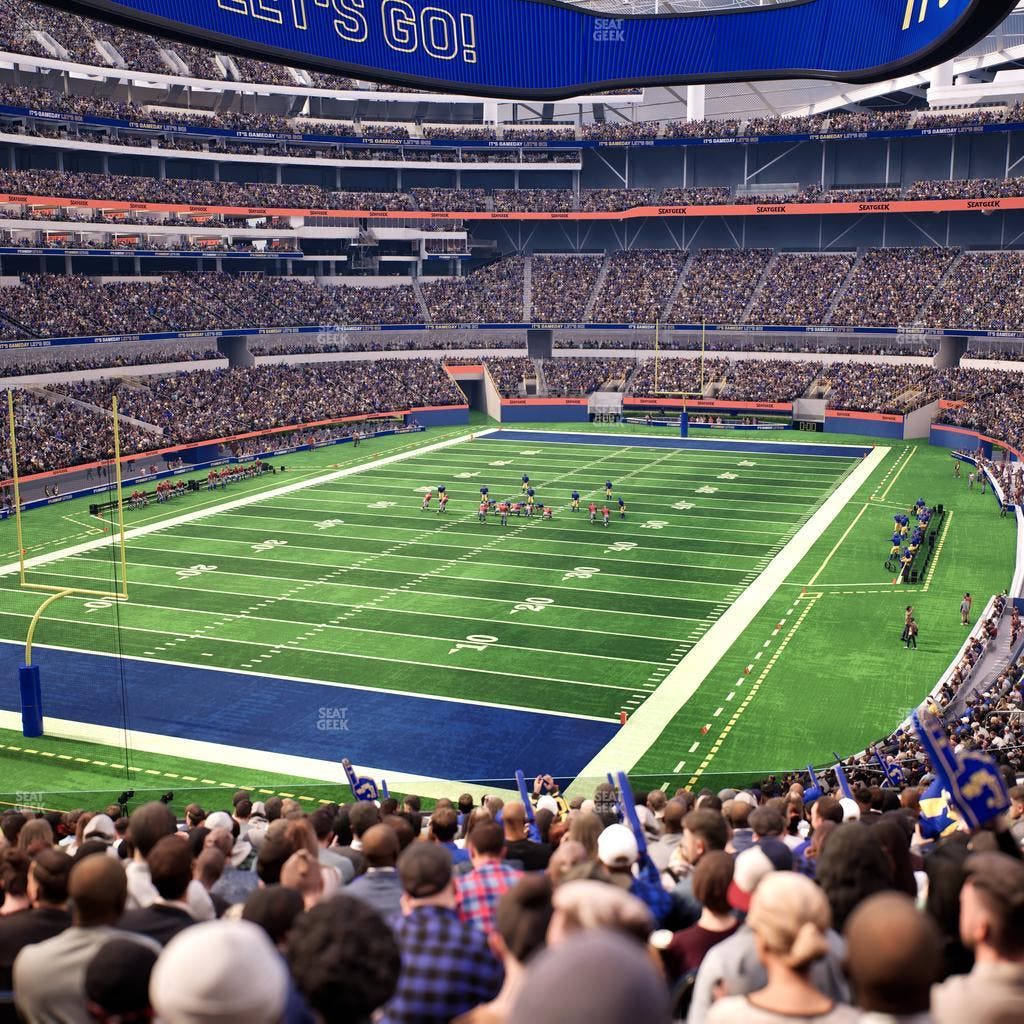 SoFi Stadium - Section 210 Seat View