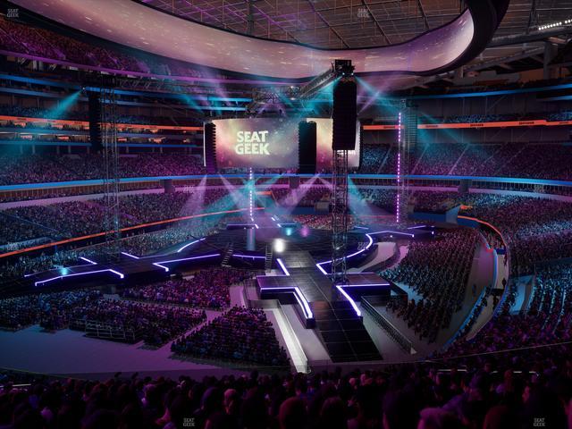 SoFi Stadium - Section 210 Seat View