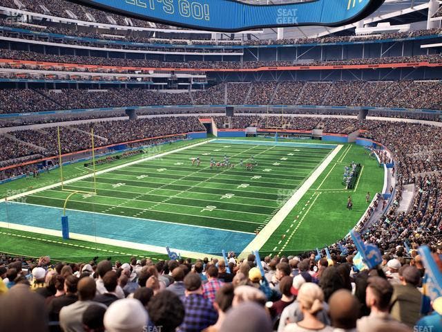SoFi Stadium - Section 210 Seat View
