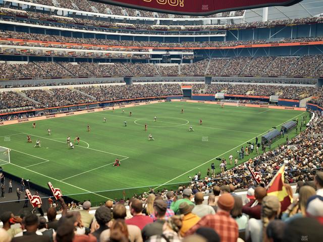 SoFi Stadium - Section 212 Seat View