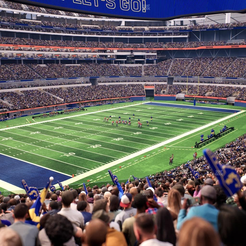 SoFi Stadium - Section 212 Seat View
