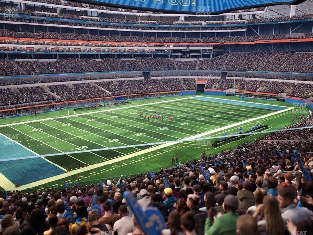 SoFi Stadium - Section 213 Wc Seat View