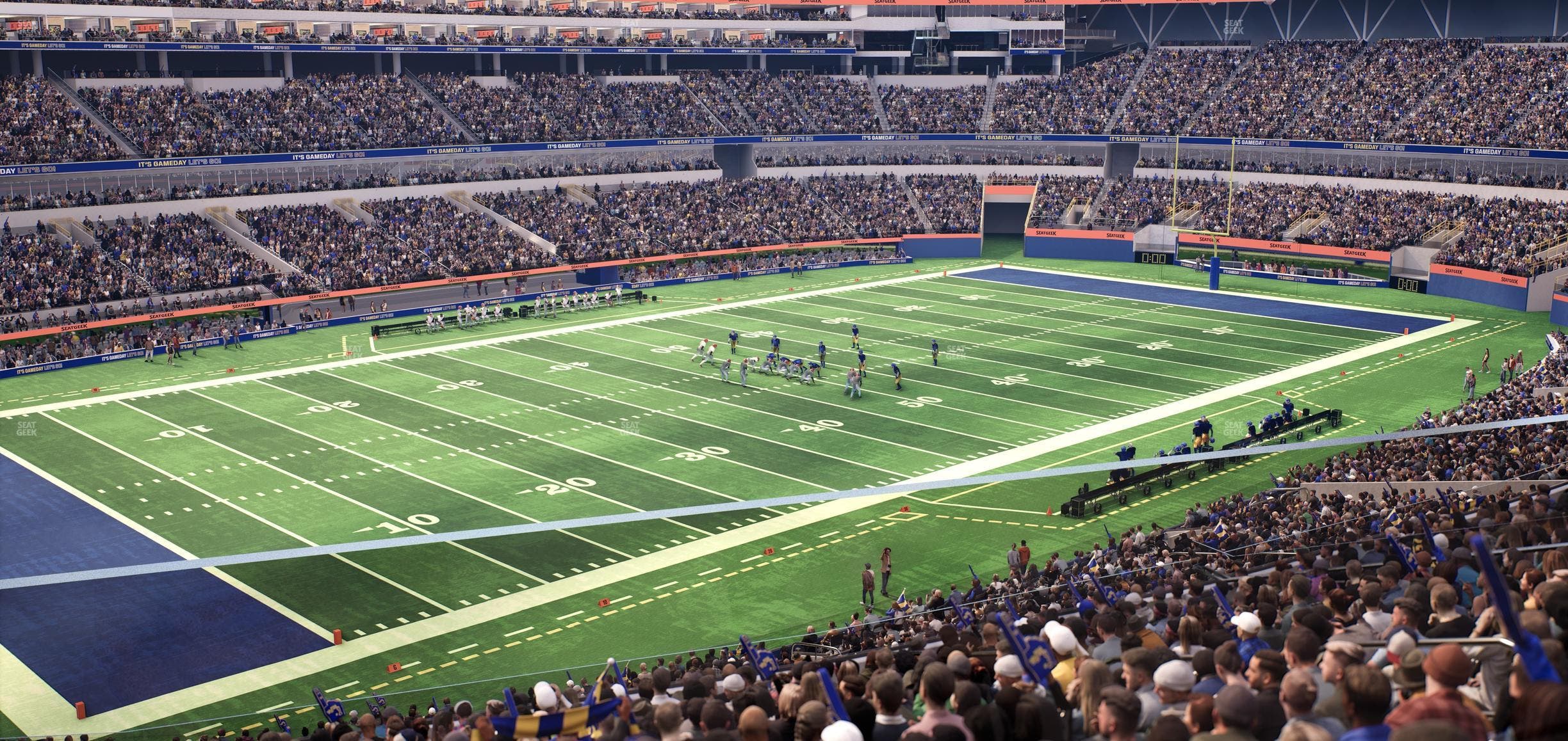 SoFi Stadium - Section 213 Wc Seat View