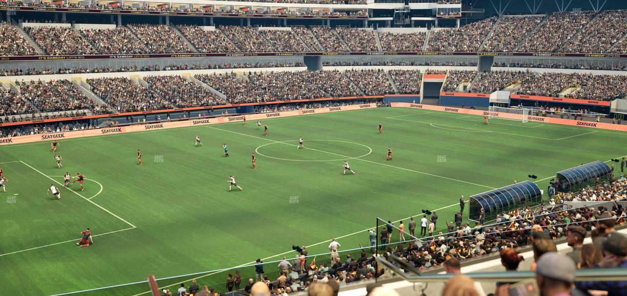 SoFi Stadium - Section 214 Seat View