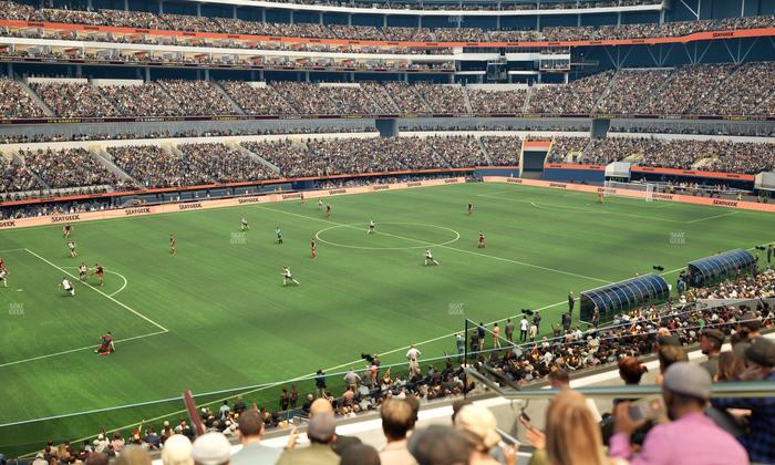 SoFi Stadium - Section 214 Seat View