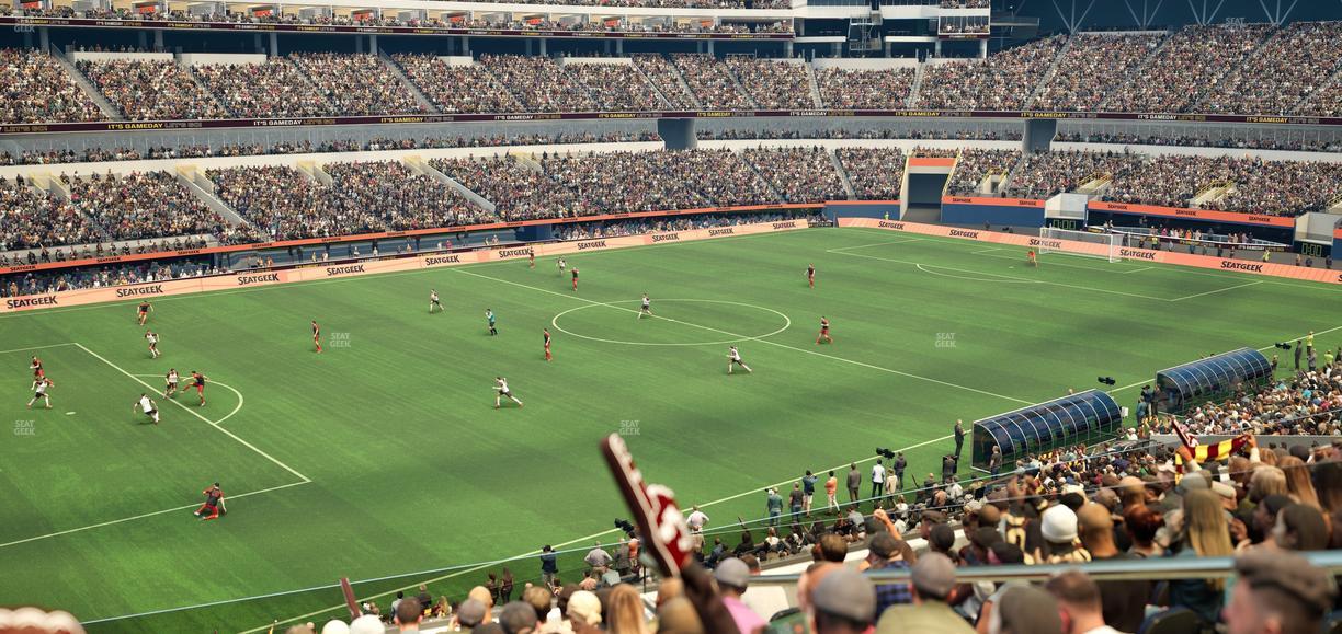 SoFi Stadium - Section 214 Seat View