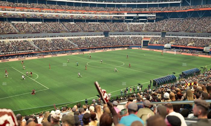 SoFi Stadium - Section 214 Seat View