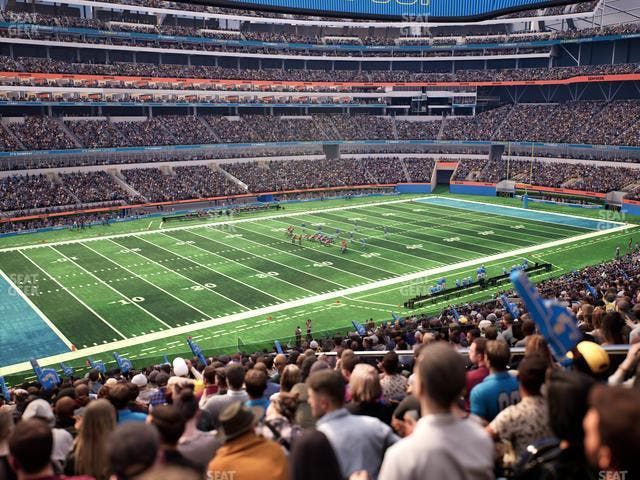 SoFi Stadium - Section 214 Seat View